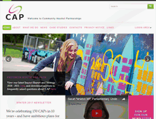 Tablet Screenshot of communityalcoholpartnerships.co.uk